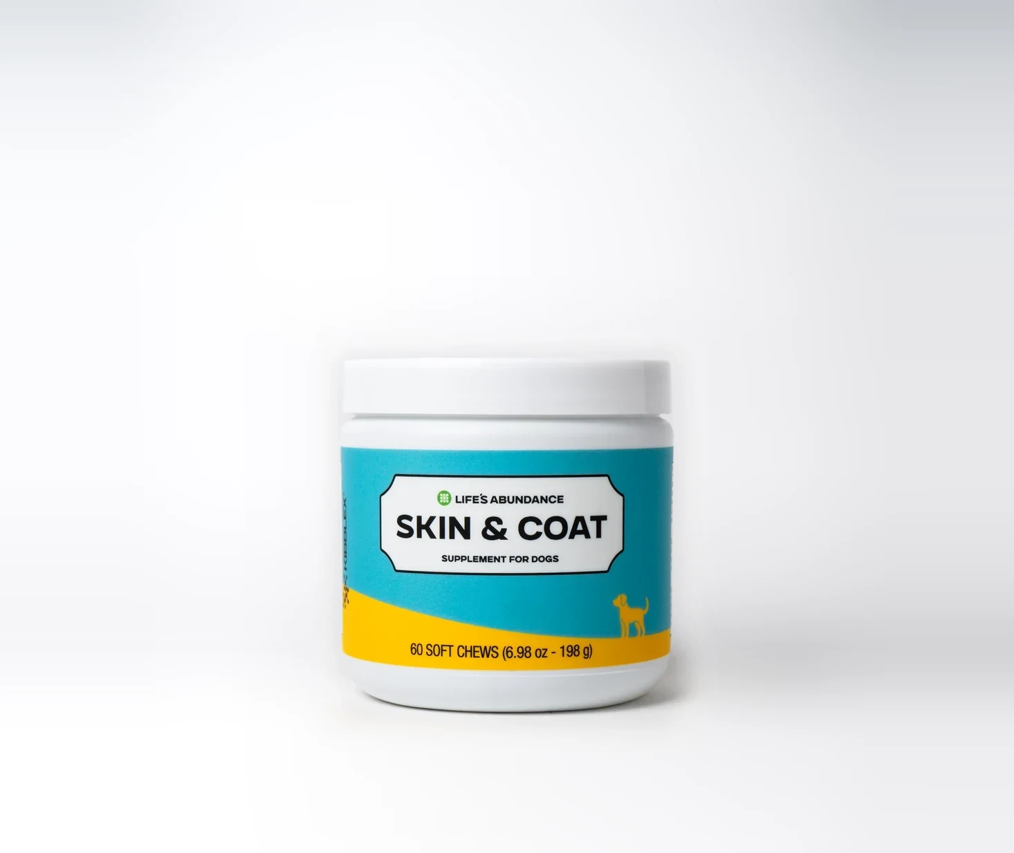 Skin and Coat Soft Chews, 60 count jar