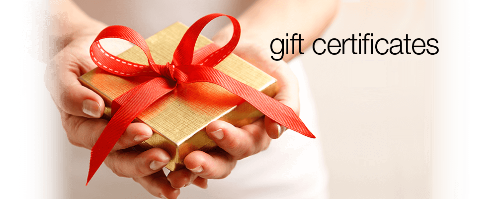 Gift Certificates