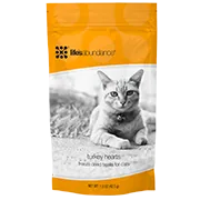Life's Abundance Turkey Hearts Freeze-Dried Cat Treats
