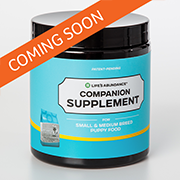 Companion Supplement for Sm/Med Breed Puppy Dog Food