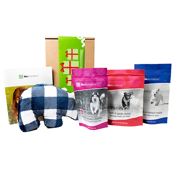 Holiday Gift Box for Dogs Toys & Treats from Life’s Abundance